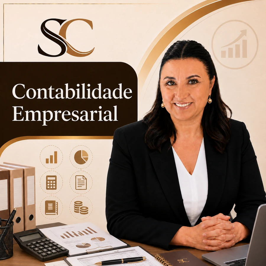 Card de serviço Contabilidade Empresarial